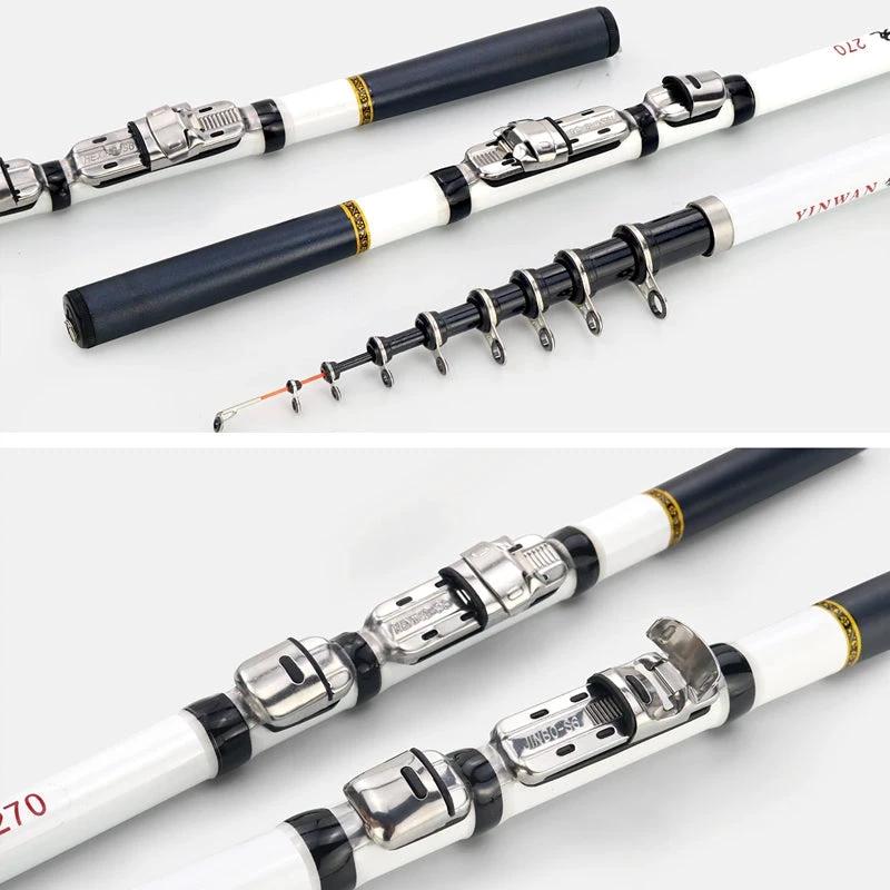 Mini portable multifunctional fishing rod by Bowlift