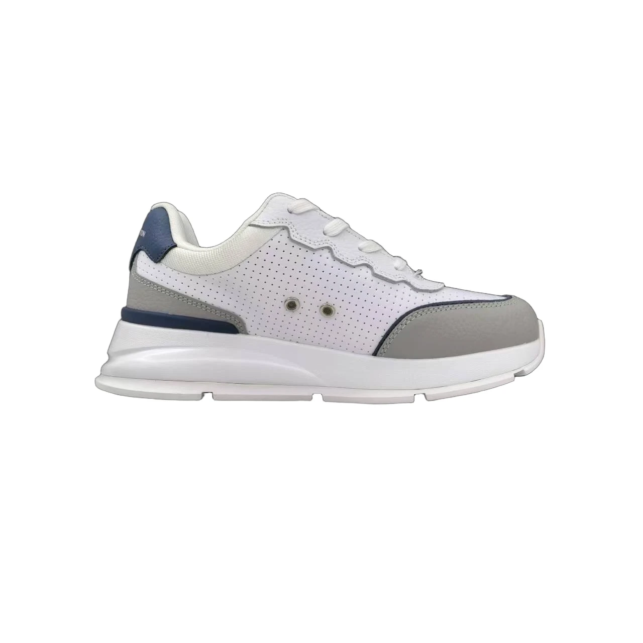 Luxury Lou Paris Classic Trainers Navy Blue White Shoes Sneakers by Air Jordan