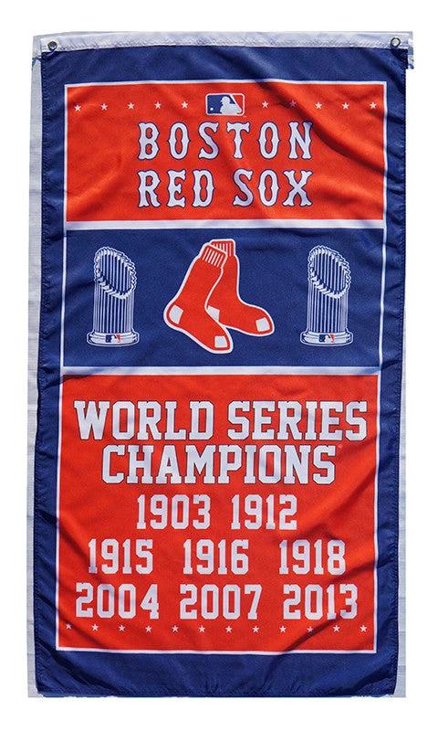 Boston Red Sox Flag-3x5FT Banner-100% polyester by flagsshop