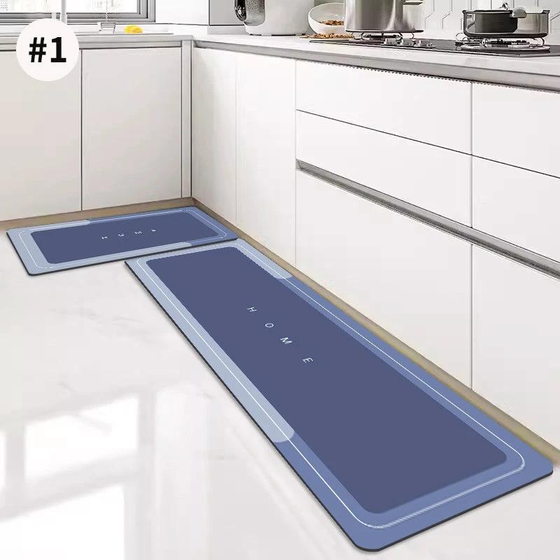 Super Absorbent Non-Slip Diatomite Kitchen Mat by BowLift