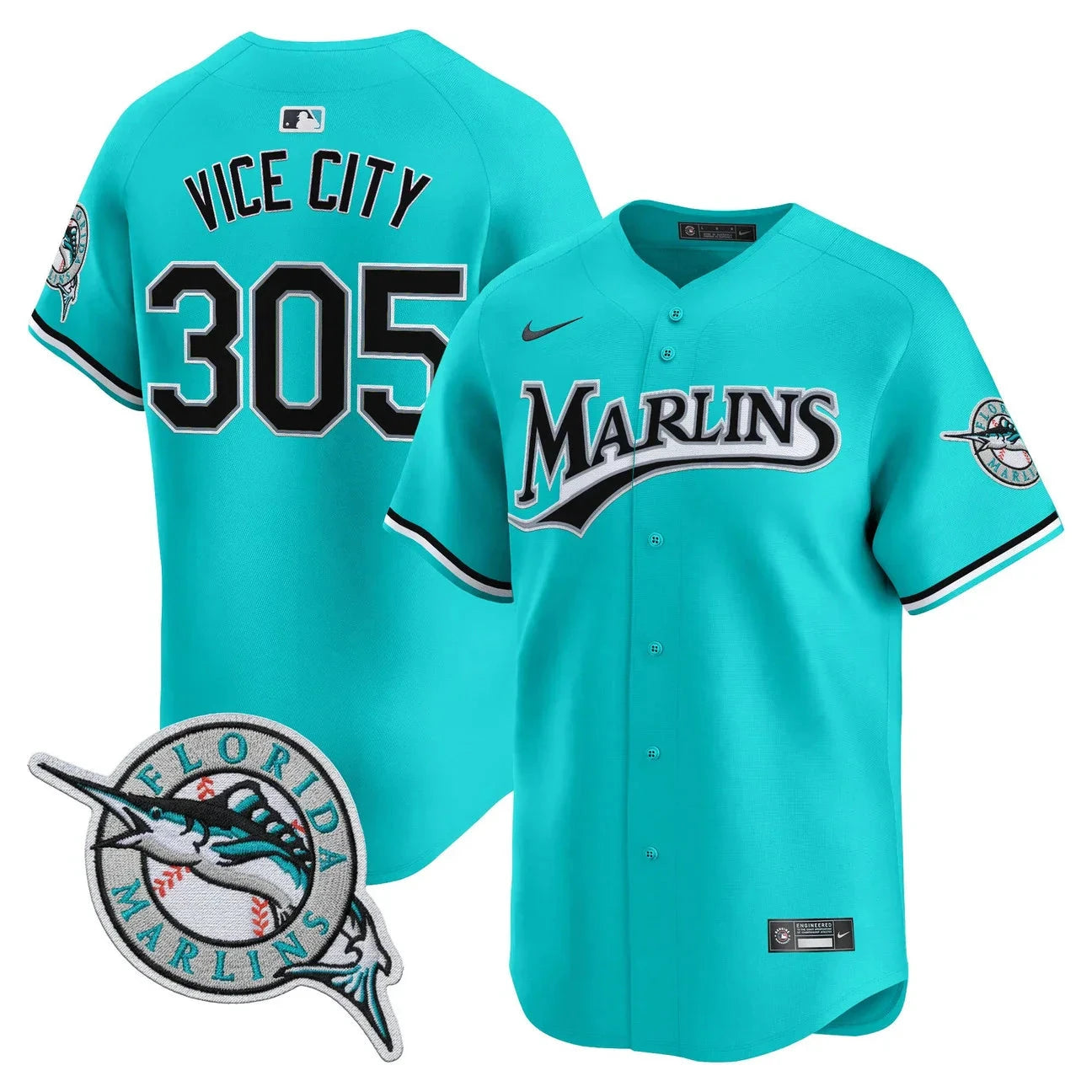 MIA 2026 Vapor Premier Limited Jersey - All Stitched by Miami Marlins