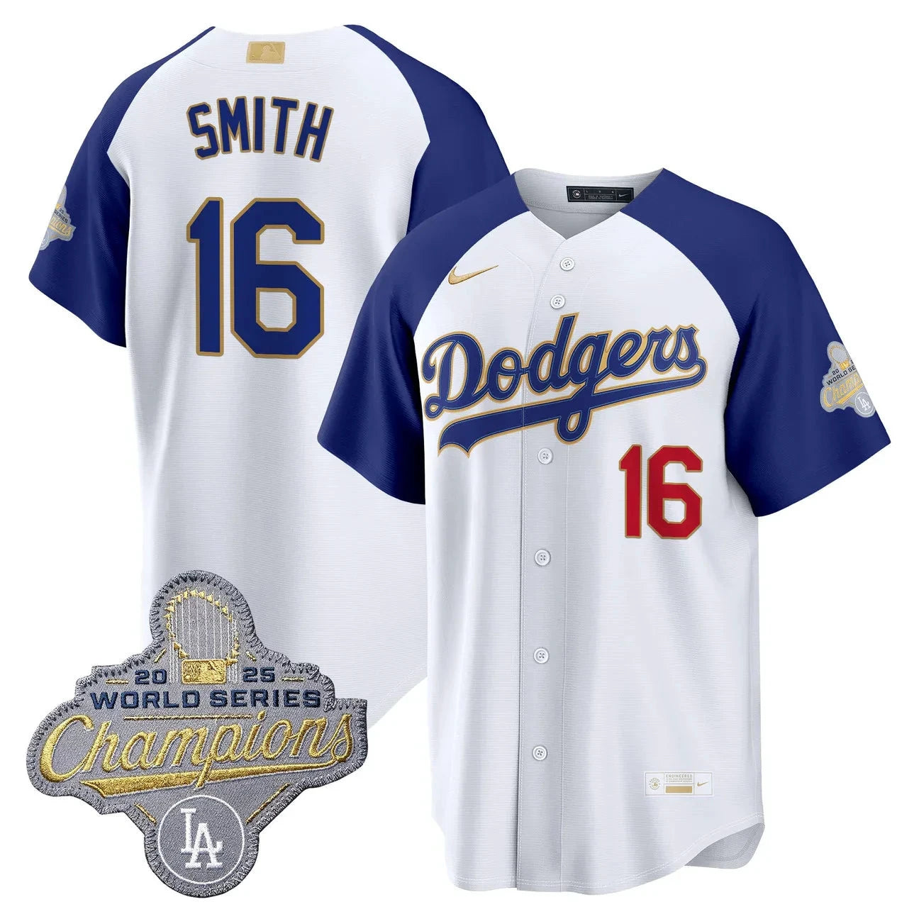 LAD 2026 Gold Collection Stadium Jersey - All Stitched by Los Angeles Dodgers