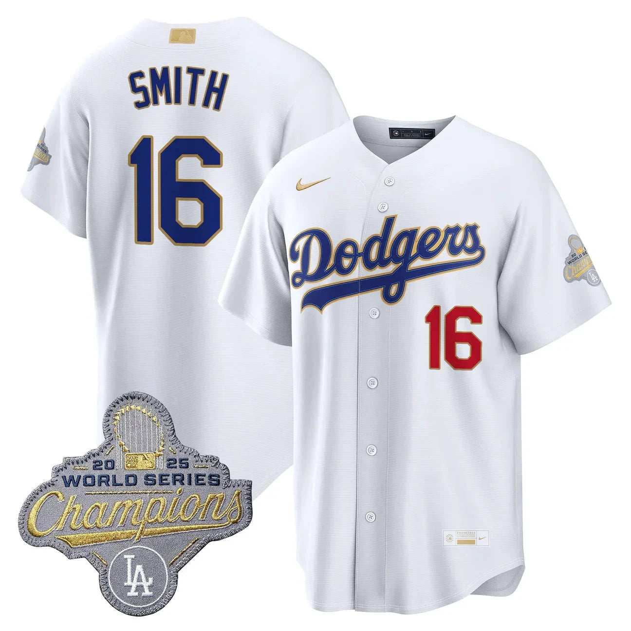 LAD 2026 Gold Collection Stadium Jersey - All Stitched by Los Angeles Dodgers