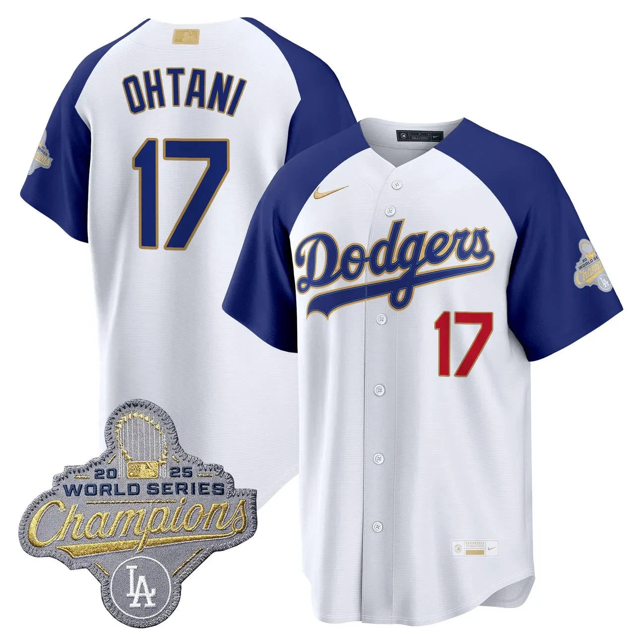 LAD 2026 Gold Collection Stadium Jersey - All Stitched by Los Angeles Dodgers