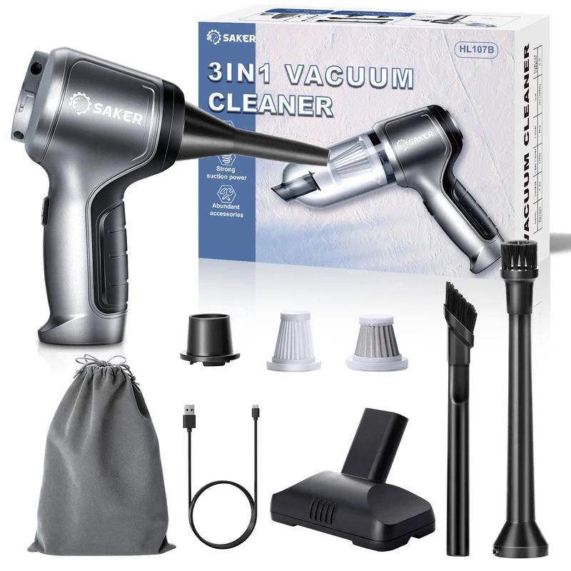 Mini cordless handheld vacuum cleaner by Bowlift