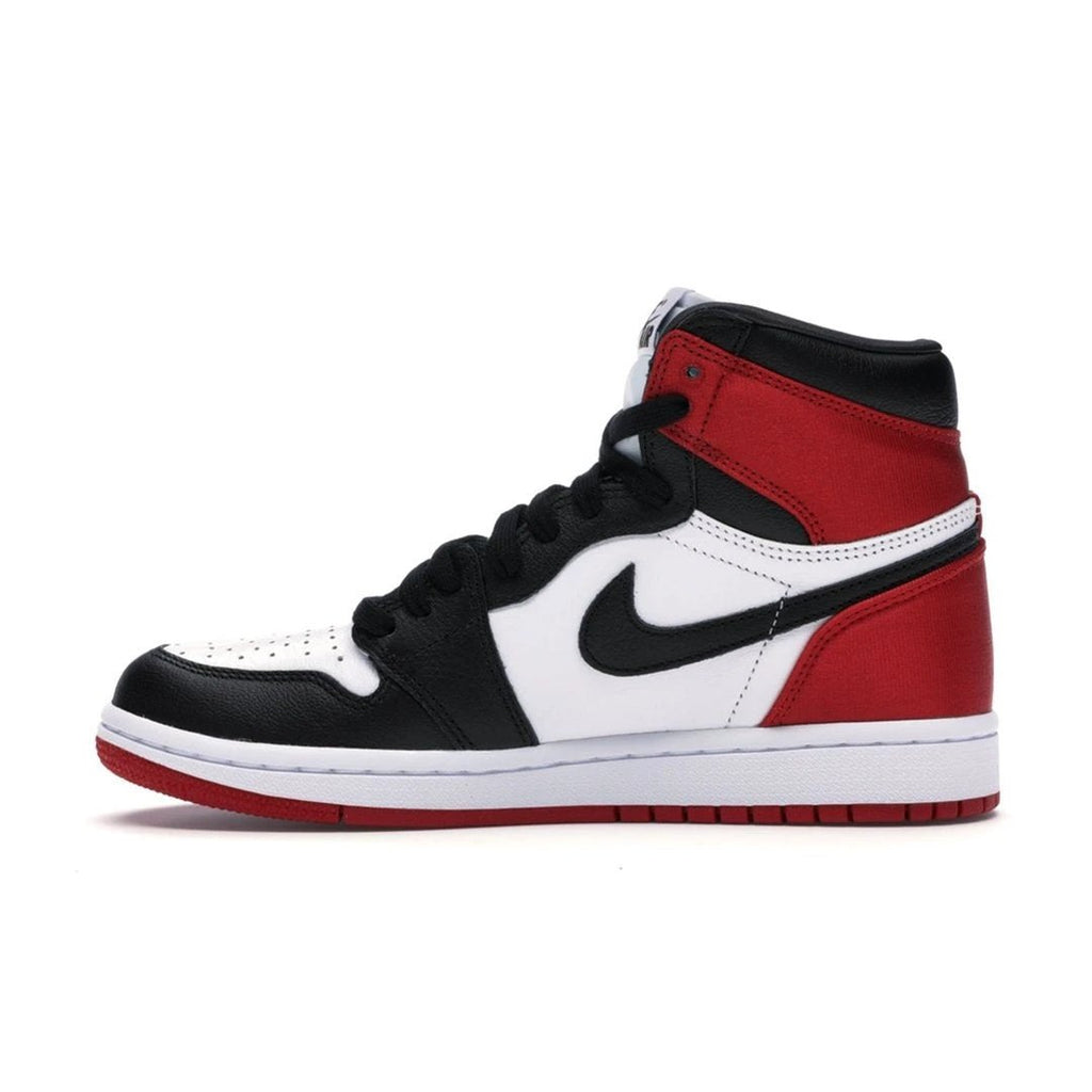 Air Jordan 1 Retro High Satin Black Toe (W) by Air Jordan