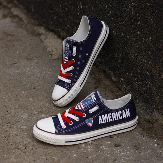 American Canvas Sneakers Shoes For Men Women Fans by Crocs