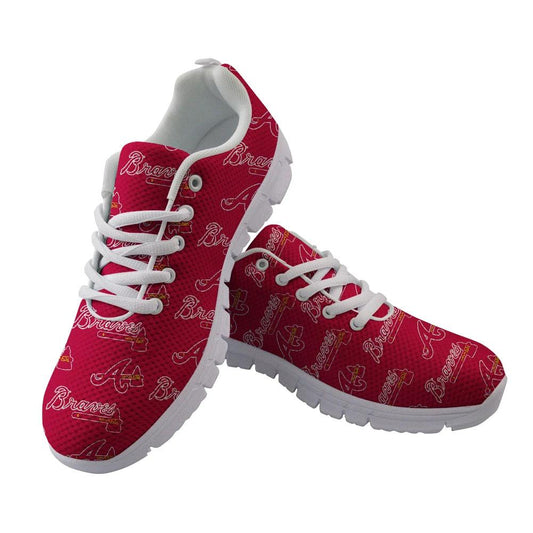 Atlanta Braves Red Limited MLB Sneakers Shoes Unique Patterns For Men Women Fans by Crocs