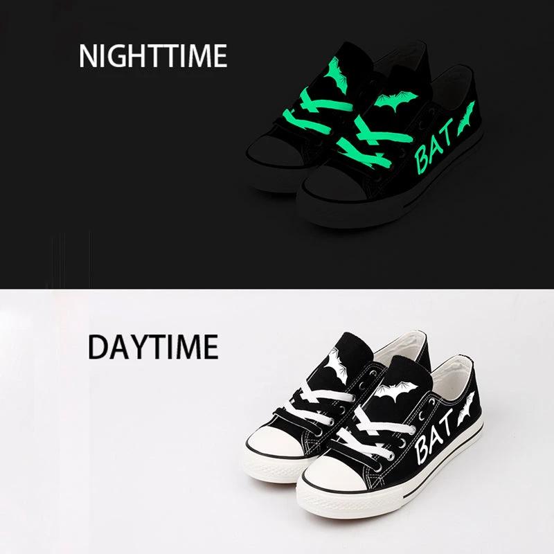 Bat Canvas Sneakers Shoes For Men Women Fans by Crocs