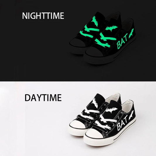 Bat Canvas Sneakers Shoes For Men Women Fans by Crocs