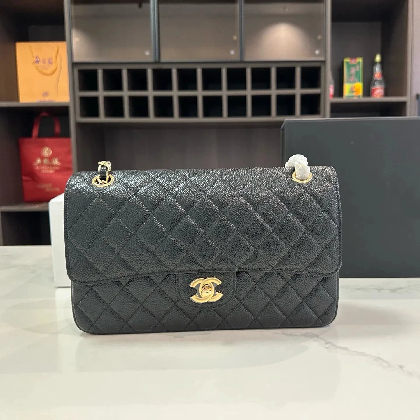 Designer Classic Chain Luxury Shoulder Bag Quilted Flap Crossbody Purse by jimmy_luxuries
