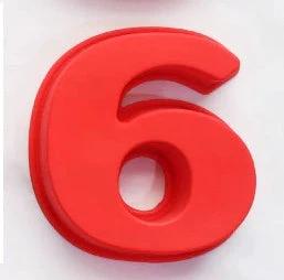 10" Silicone Number Cake Mold Perfect for Number Shaped Cakes by Bowlift