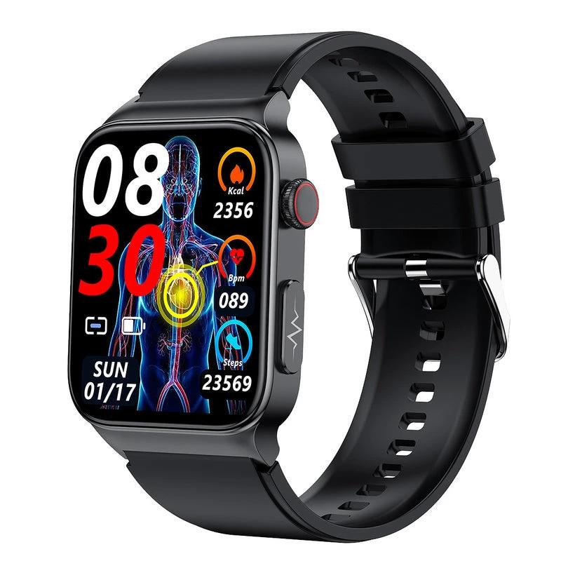 GlucoseGuardian Smartwatch: Precision Blood Glucose Sensor & Monitor - Essential Health Watch for Blood Sugar Management by BowLift