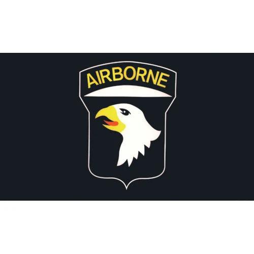 Army 101st Airborne Division Screamin Eagles Flag--3x5 FT Banner-100% polyester-2 Metal Grommets by flagsshop