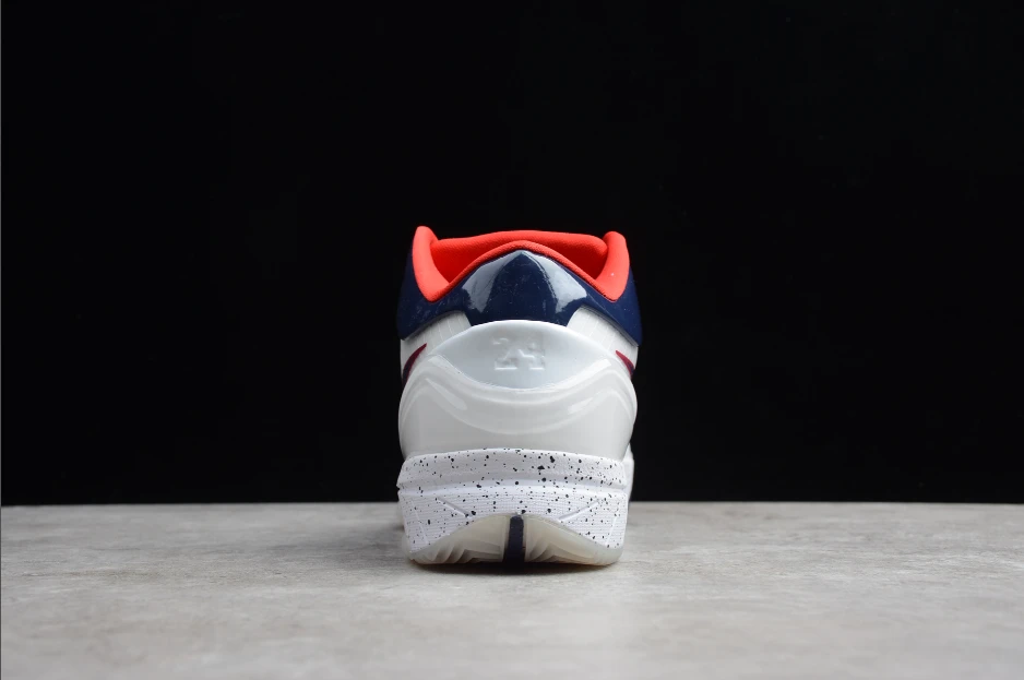 Undefeated X NK Kobe 4 Protro White Dark Blue Orange by Air Jordan
