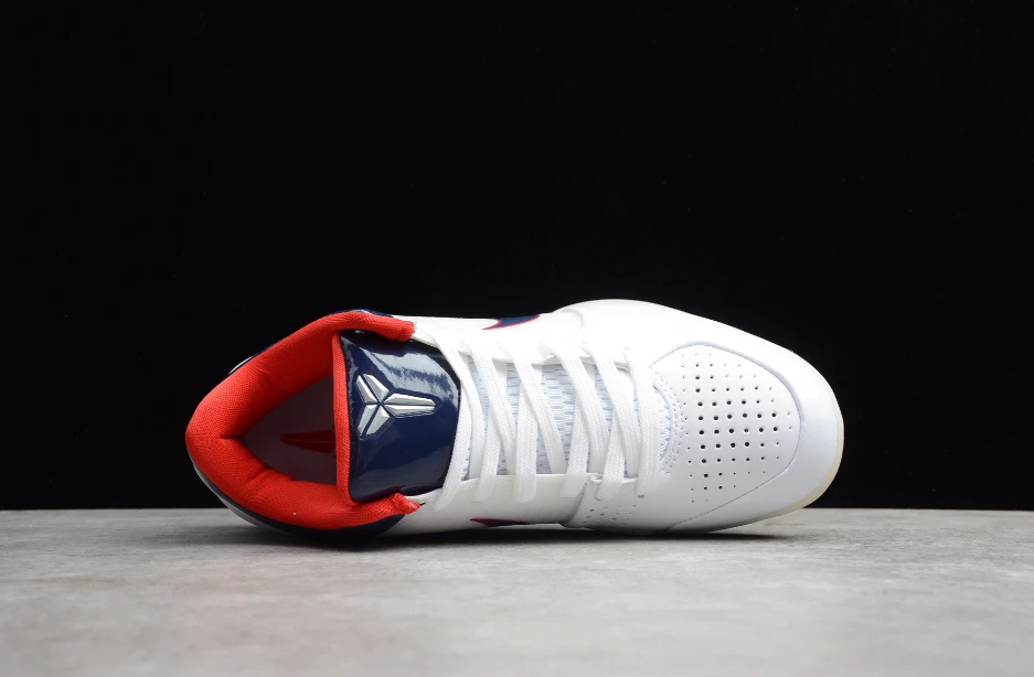 Undefeated X NK Kobe 4 Protro White Dark Blue Orange by Air Jordan