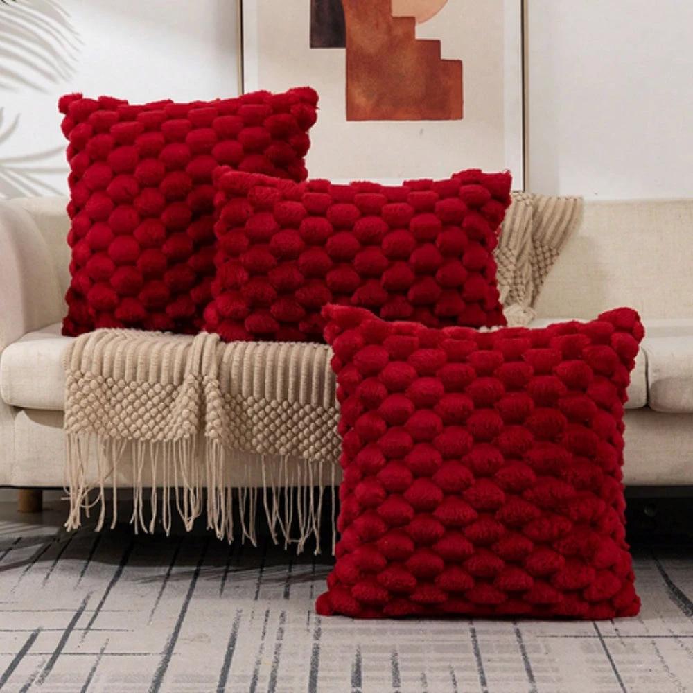 Plush Marshmallow Cushion Cover by Casa & Beyond