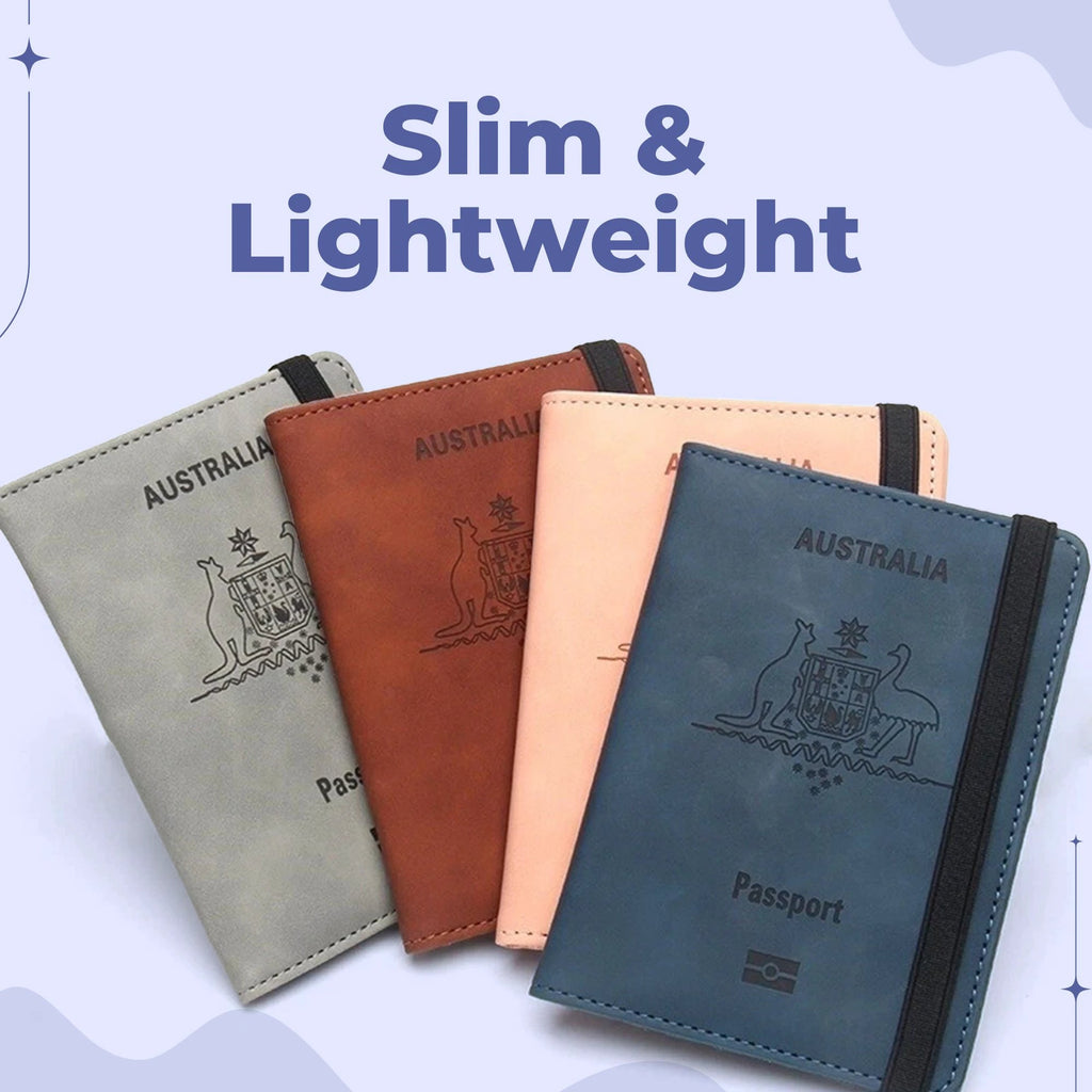 Passport Wallet for Travelling Bowlift by Bowlift