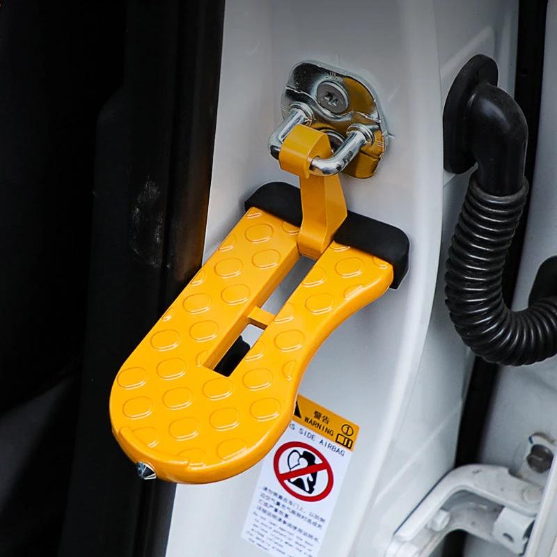 U-shaped door threshold bolt with safety hammer by Bowlift