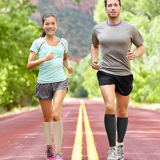 ComfortFlow Support Socks | Soft Highly Elastic Calf Compression - for Muscle Recovery and Circulation Enhancement Bowlift by Bowlift