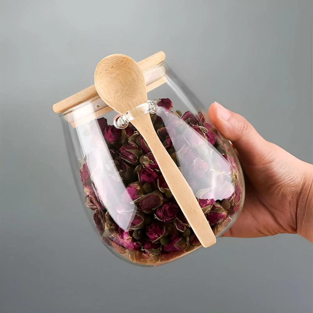 Nature's Pantry Glass Jar by Casa & Beyond