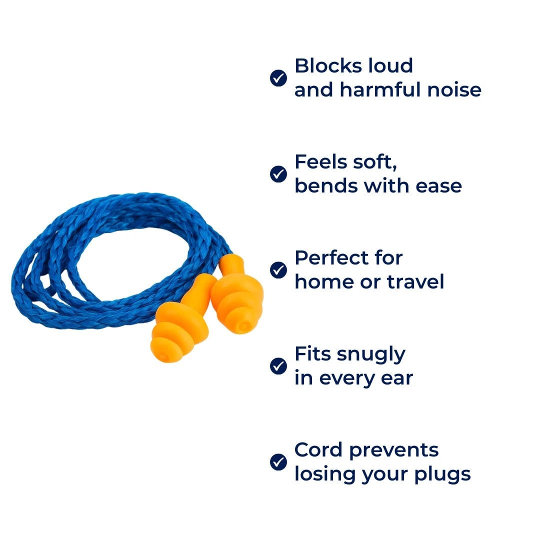 Noise Reduction – Soft Reusable Silicone – Hearing Protection At Work Sleep Study And Travel Bowlift by Bowlift