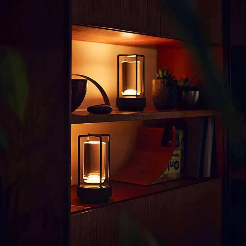 Casa Nordic Crystal Lantern by Casa & Beyond