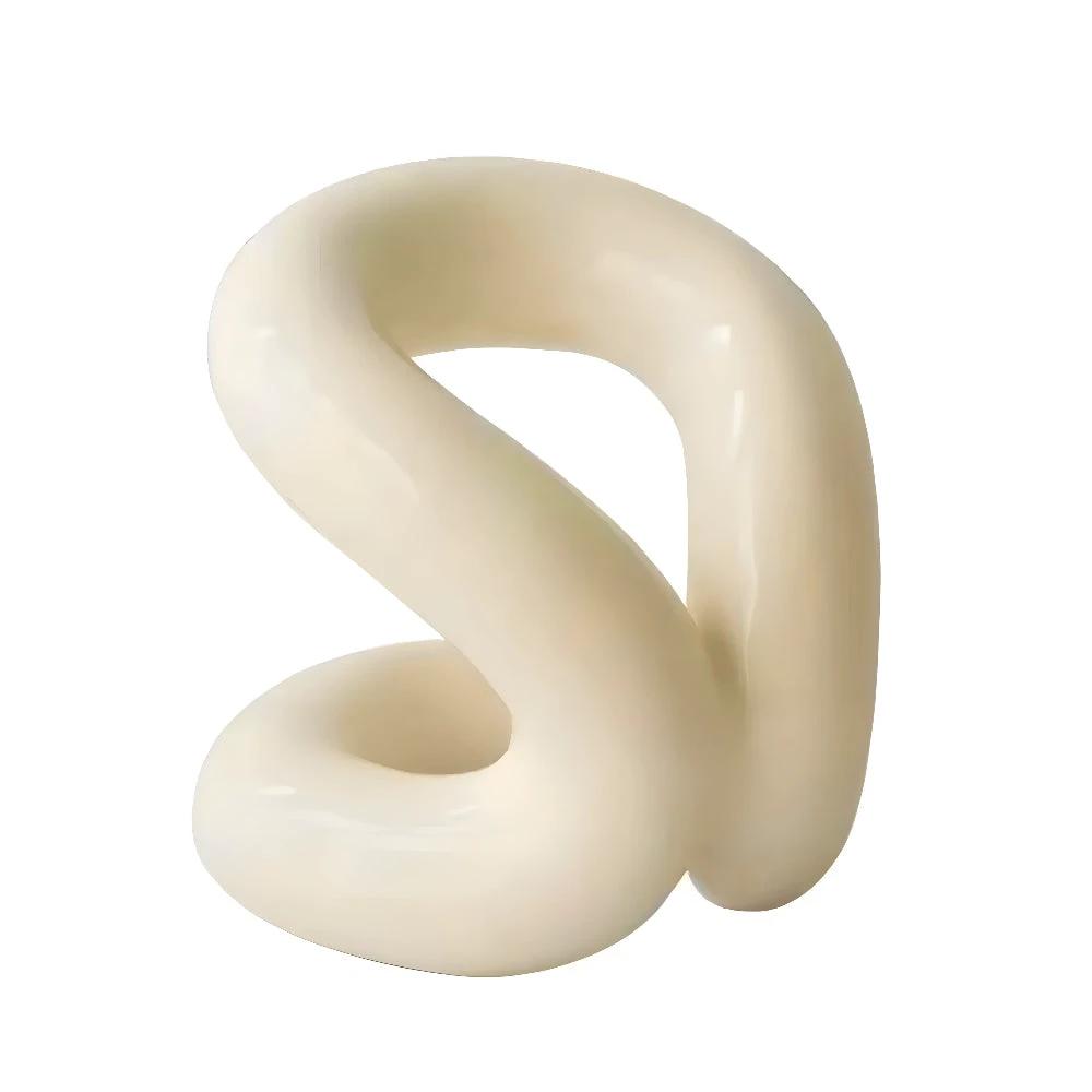 Nordic Knot Ceramic Holder by Casa & Beyond