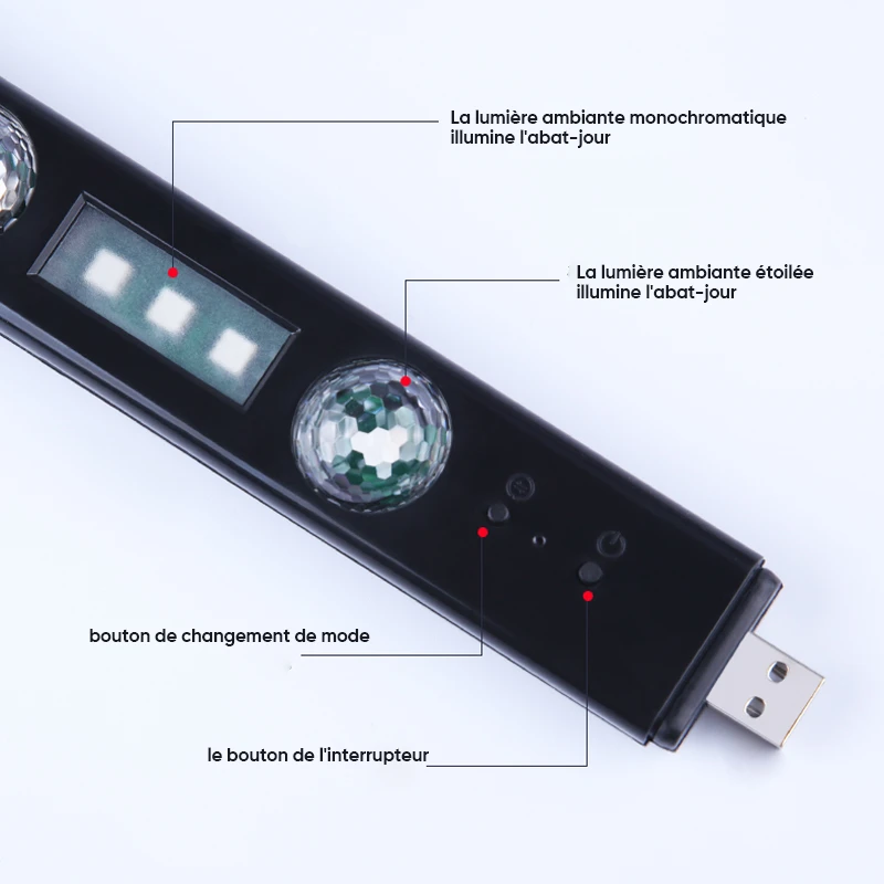 Atmosphere Light LED for wireless charging by Bowlift