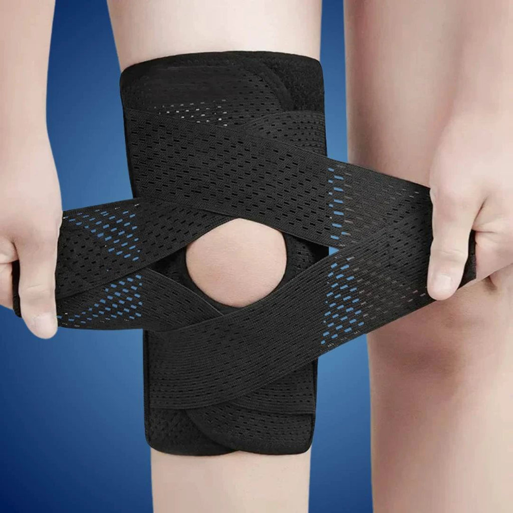 FlexGuard Knee Pads | with Support Compression Springs and Tension Strap - for Stability - Pain Relief and Protection Bowlift by Bowlift