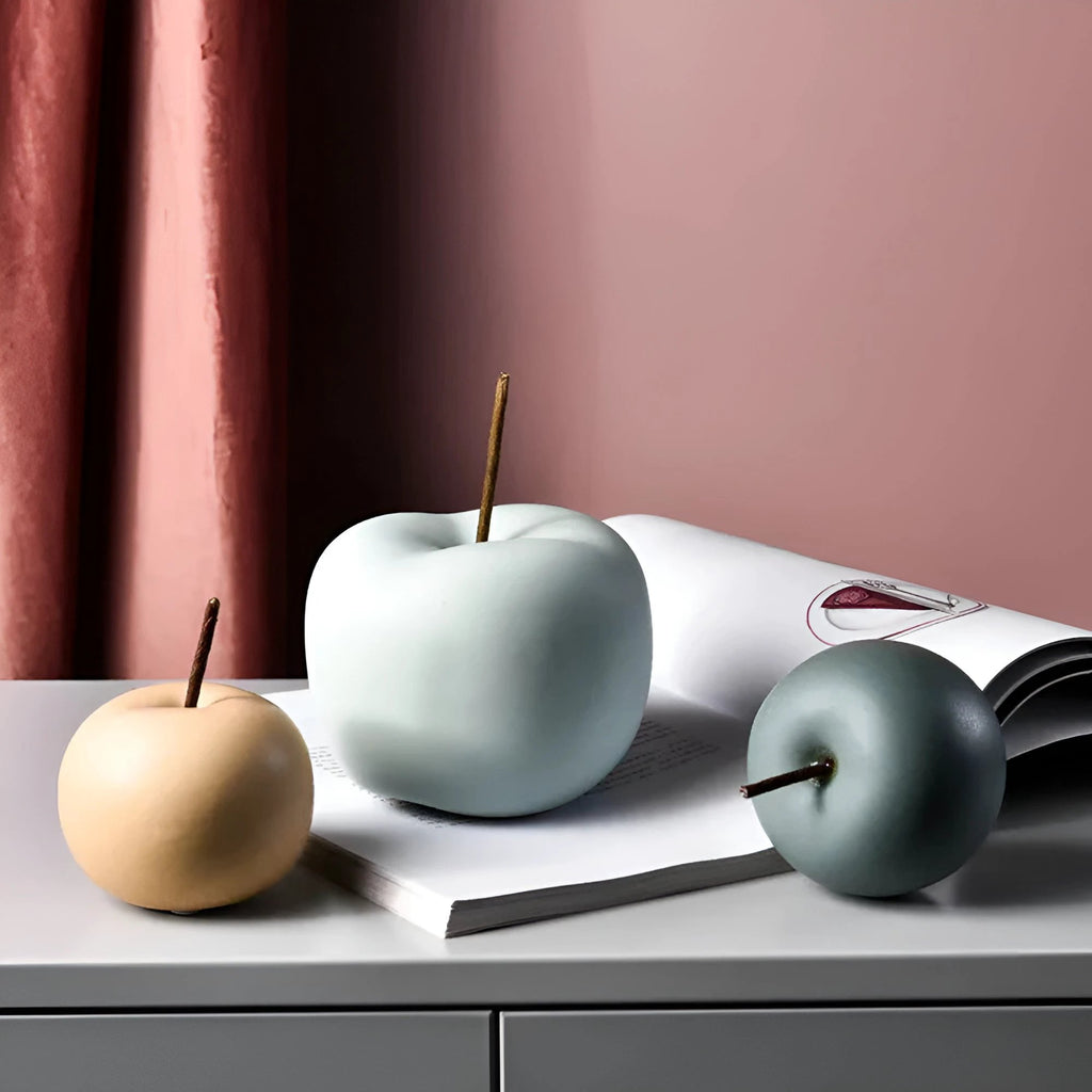 Apple Ceramic Ornaments by Casa & Beyond