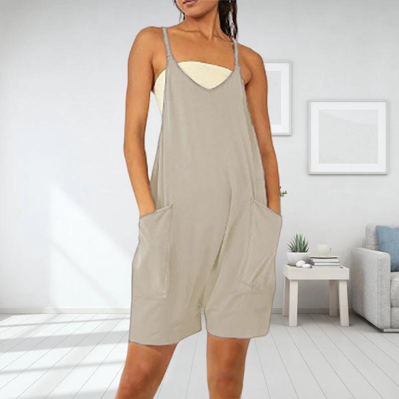 Sleeveless dress with pockets by Bowlift