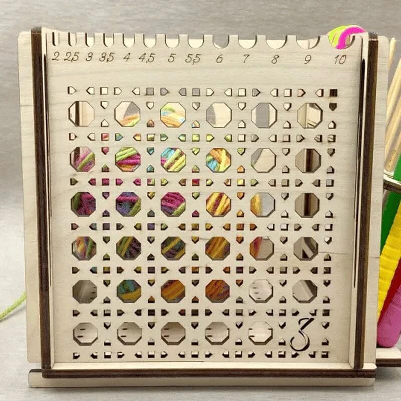 Wood bowl All-in-One – Multifunctional knitting tool by Bowlift