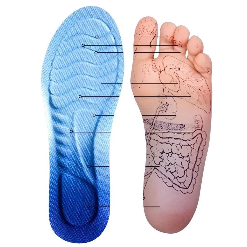 StepEase Cloud 4D Orthopedic Insoles for Foot Pain Relief | Heel pain Relief - Shock Absorption Insoles - Foot Comfort - Posture Support Bowlift by Bowlift