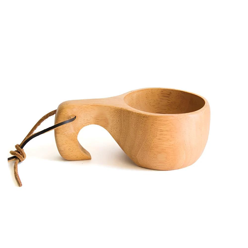 Rubberwood Artisan Mug Collection by Casa & Beyond
