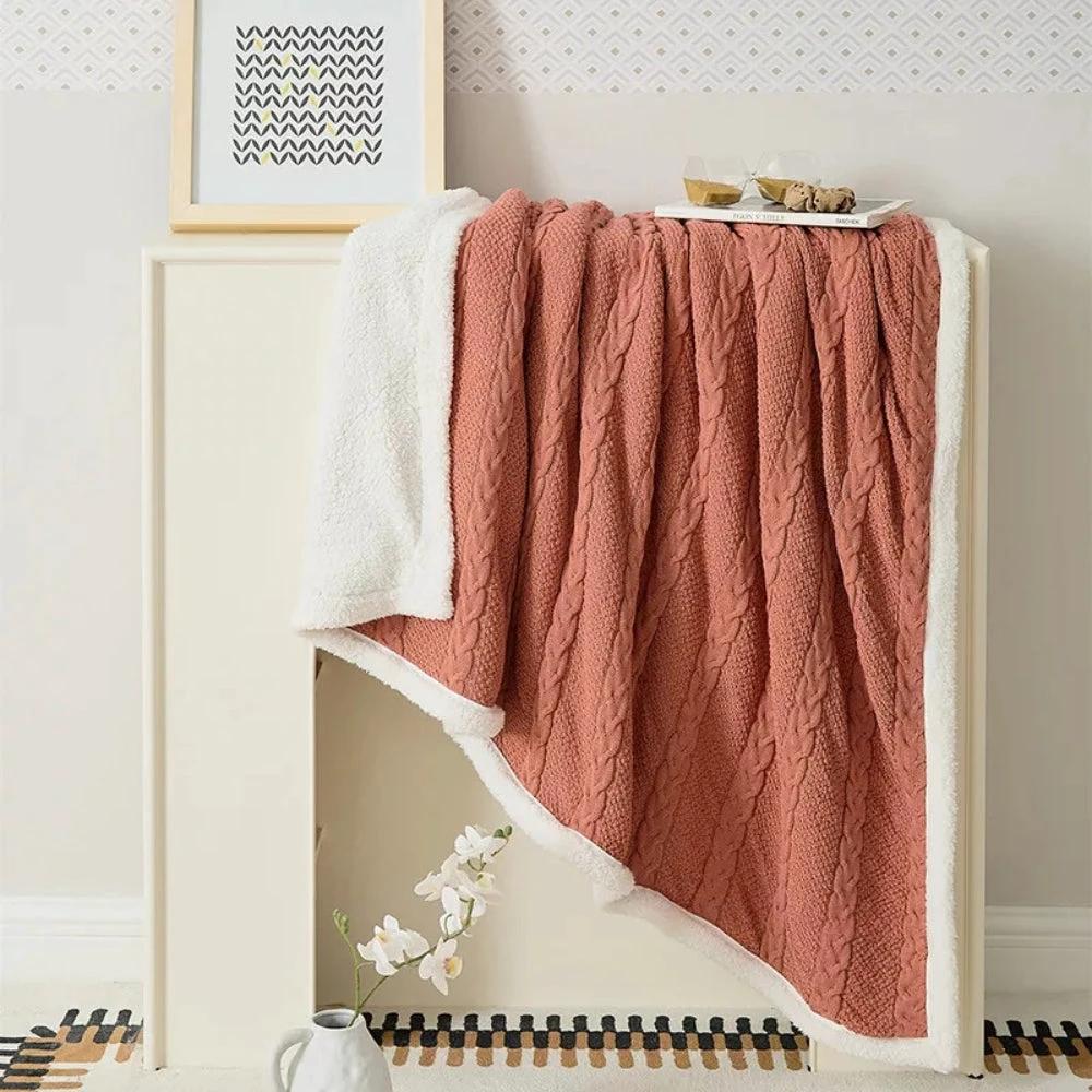 Mellow Sherpa Blanket by Casa & Beyond