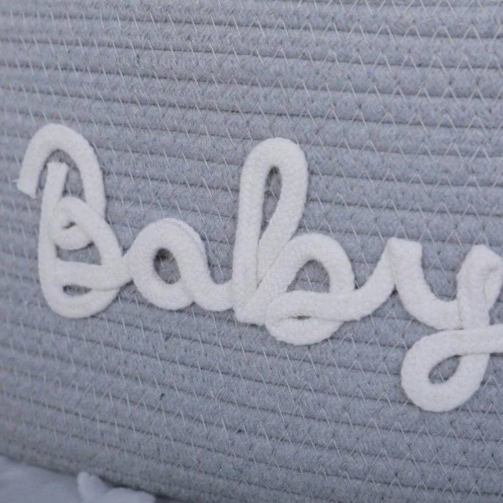 Cotton Rope Baby Caddy Organizer by Casa & Beyond