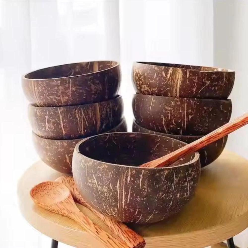 Handcrafted Coconut Bowls by Casa & Beyond