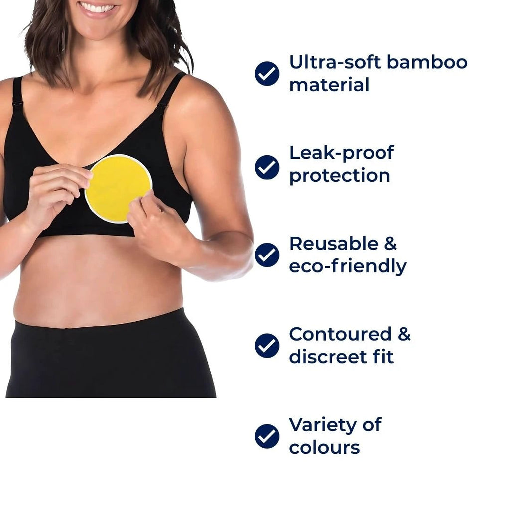 Leak‑Proof – Comfortable to Wear - Bamboo Soft – Breastfeeding Mums Bowlift by Bowlift