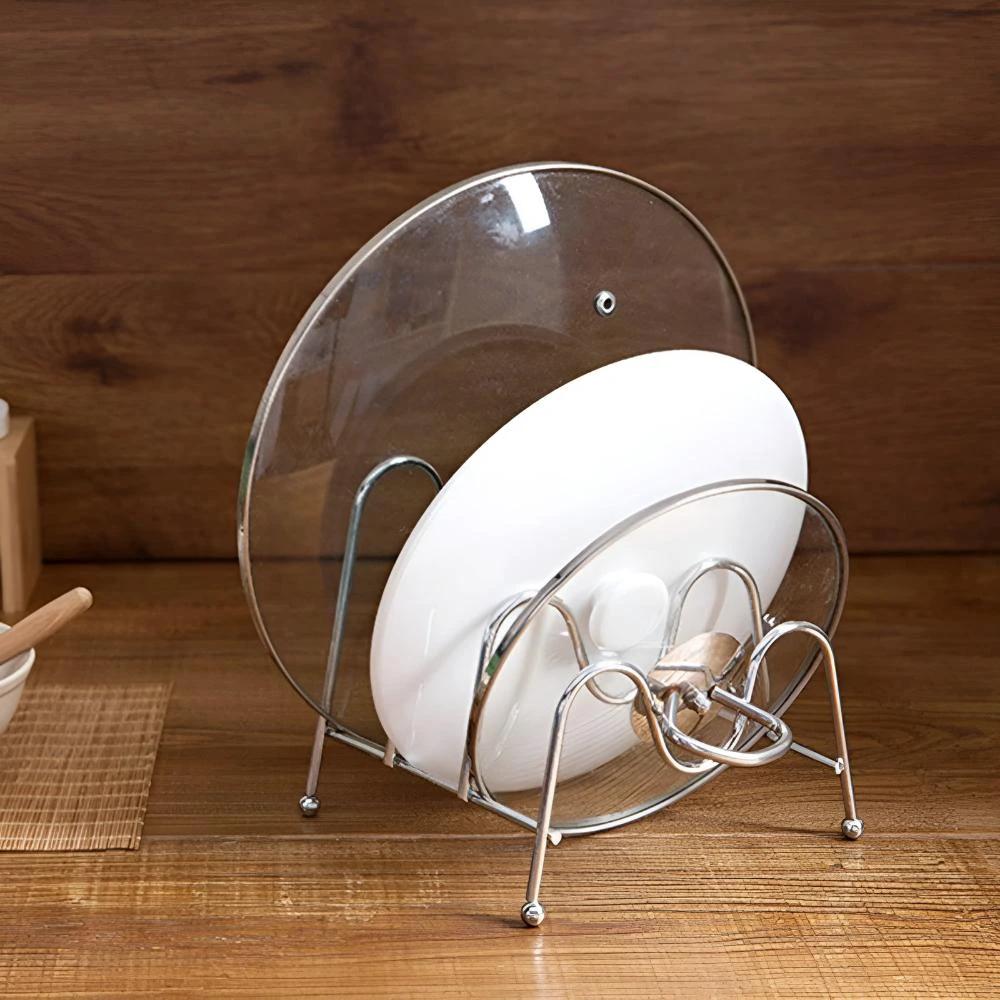 Multi-Layer Pot Lid Holder Rack by Casa & Beyond