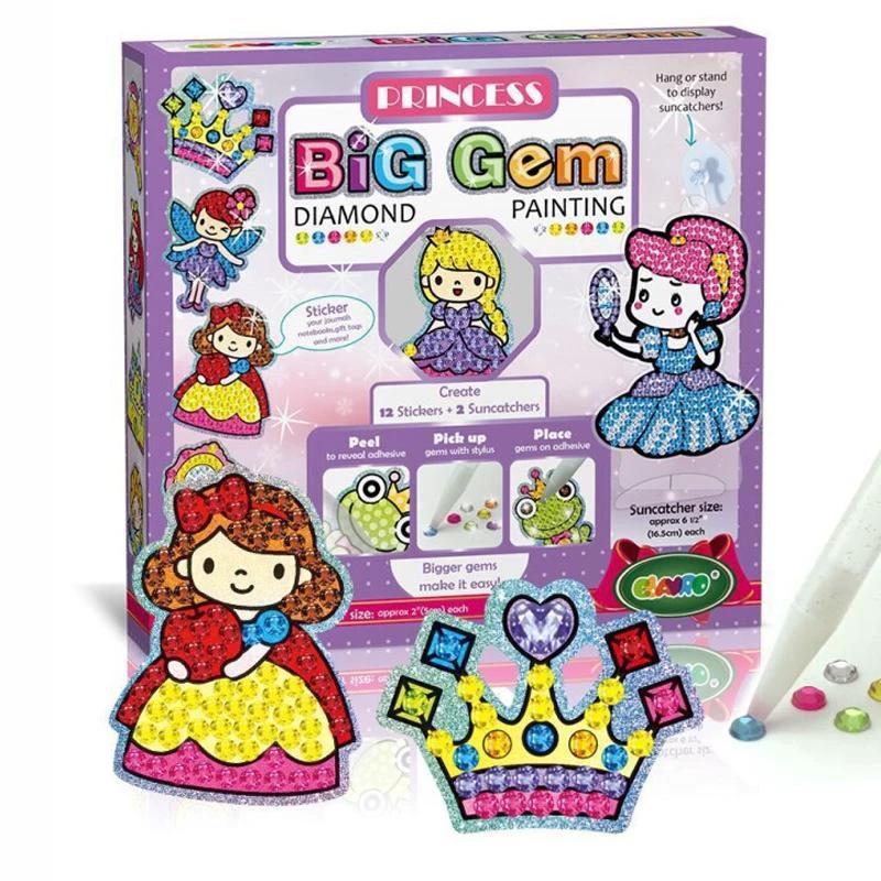 Crystal painting stickers for kids by Bowlift