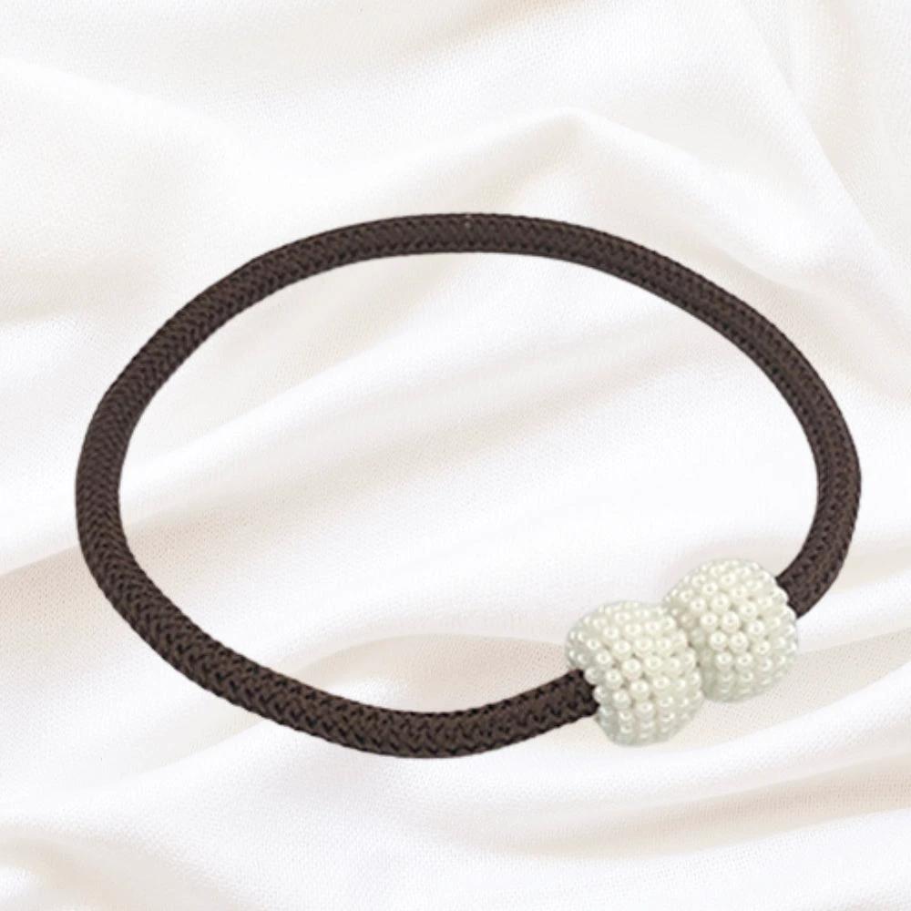 Magnetic Pearl Curtain Tie Back | 2pcs Set by Casa & Beyond