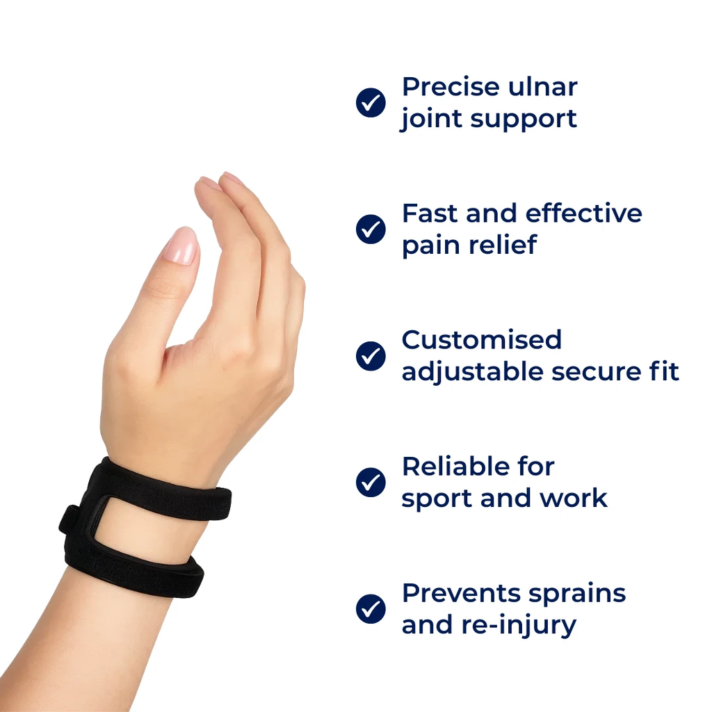 Pain Relief & Ulnar Stabilisation – Adjustable Breathable Comfort – Daily Use & Sports Recovery Bowlift by Bowlift