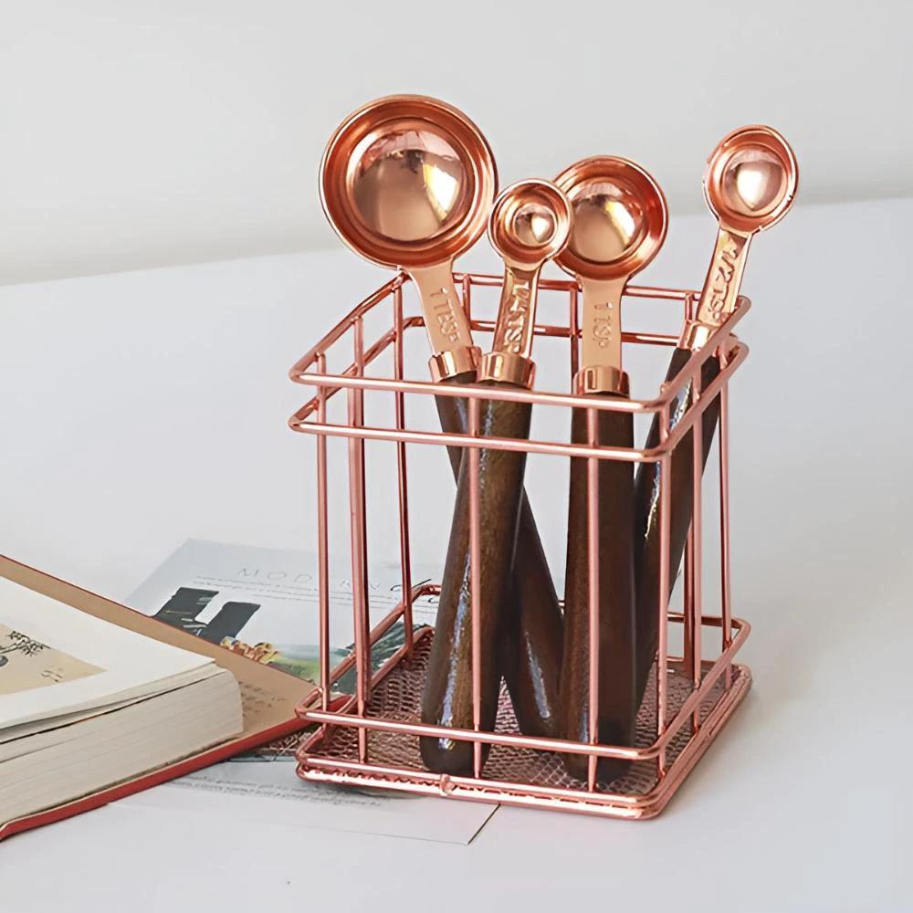 Gleam Copper Measuring Set by Casa & Beyond
