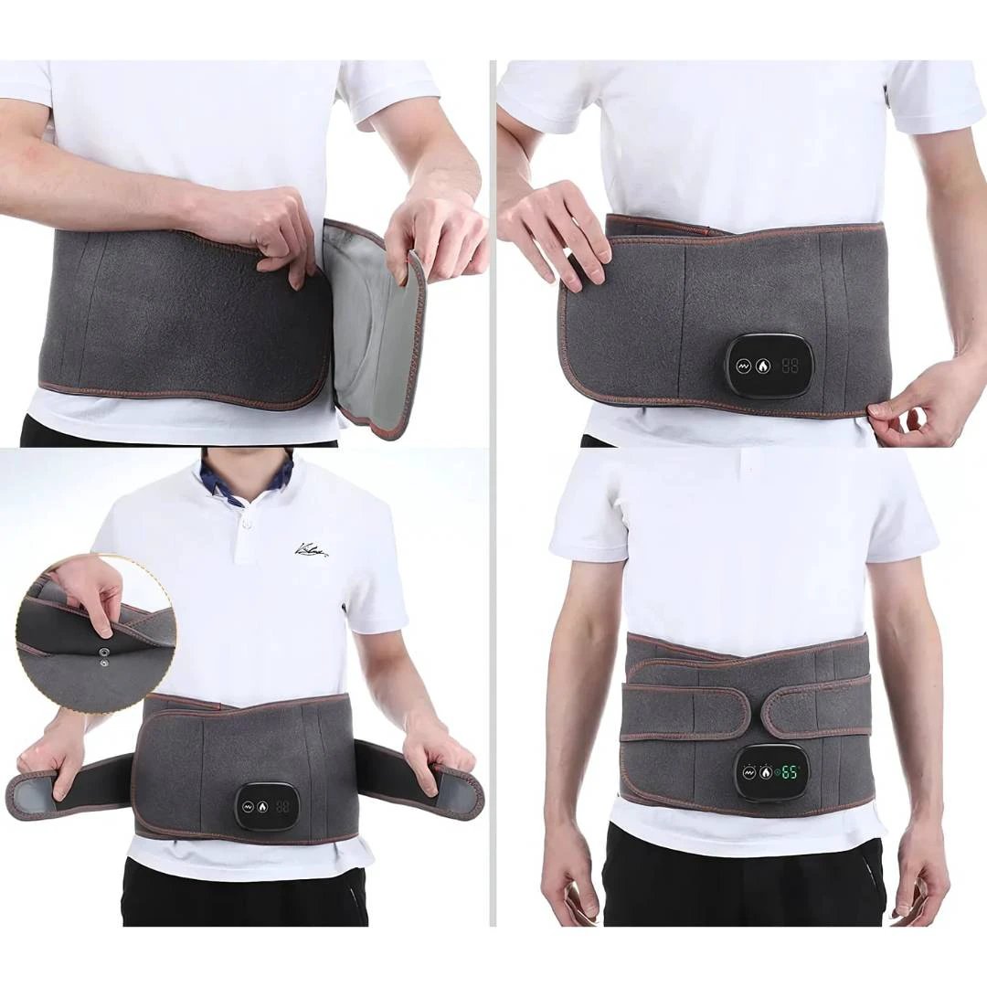 ThermaRelief Heated Belt for Back Pain | Red Light Therapy - Adjustable Belt - Relieves Back Pain - Relieves Muscle Tension - Improves Circulation Bowlift by Bowlift
