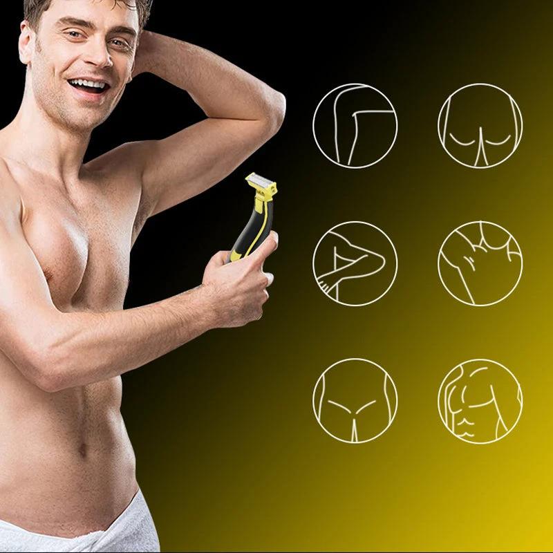 Wet and dry shaver by Bowlift