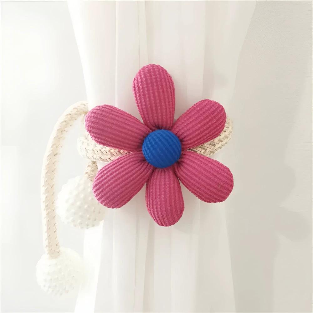 Whimsical Flower Curtain Tie Back by Casa & Beyond