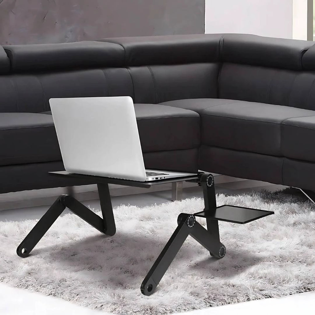 ErgoElevate Adjustable Laptop Stand | for Bed - Couch - Desk - Cooling Function for Comfort and Productivity Bowlift by Bowlift