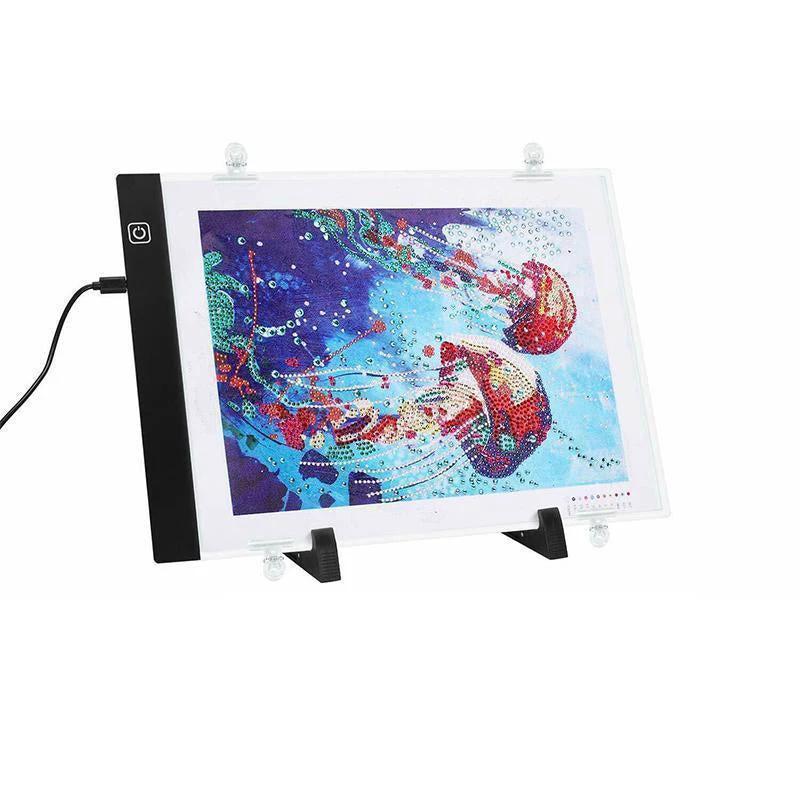 Drawing board with LED light by Bowlift