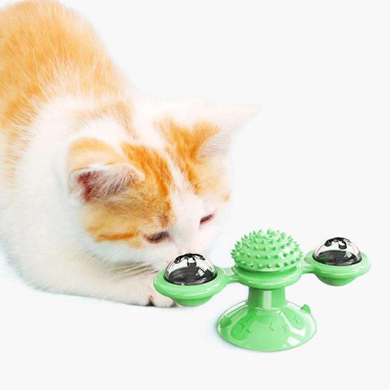 Funny Windmill Cat Toy by Bowlift